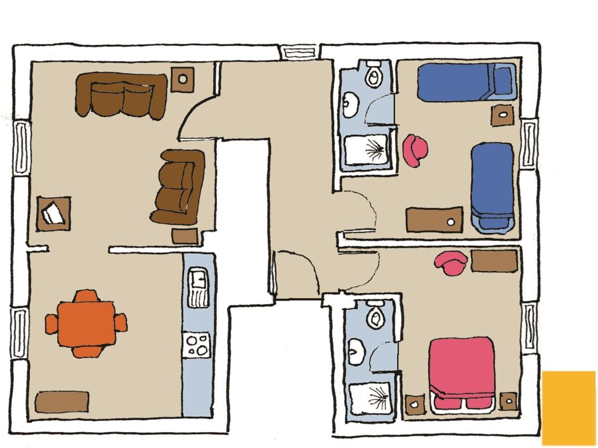Apartment with Shower