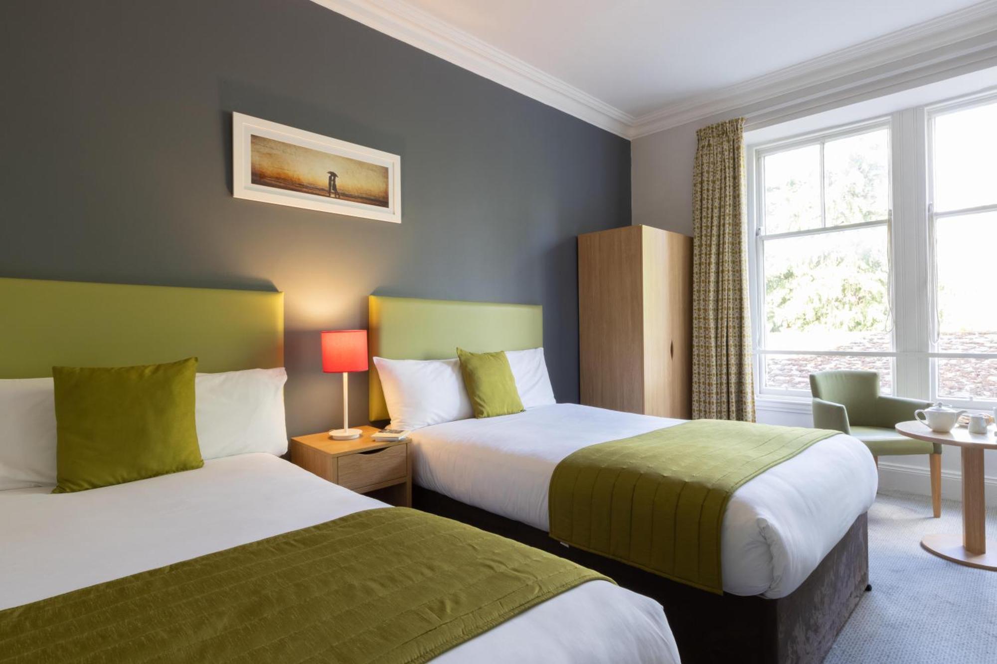 Zweibettzimmer mit malerischer Aussicht