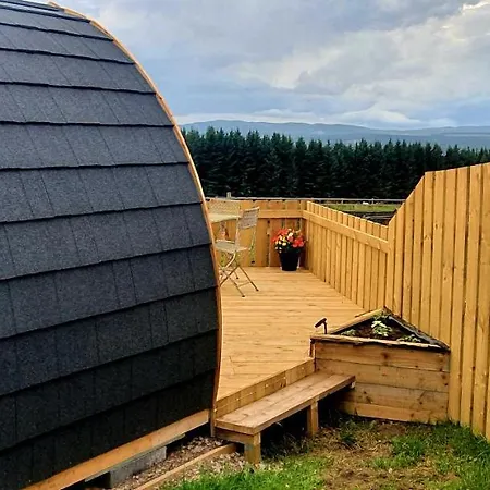 The Pod At Hollingwell House - Glamping Nc500 Edderton-2