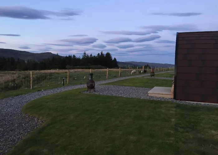 Skeabost View Pods Skye Villa Portree, United Kingdom