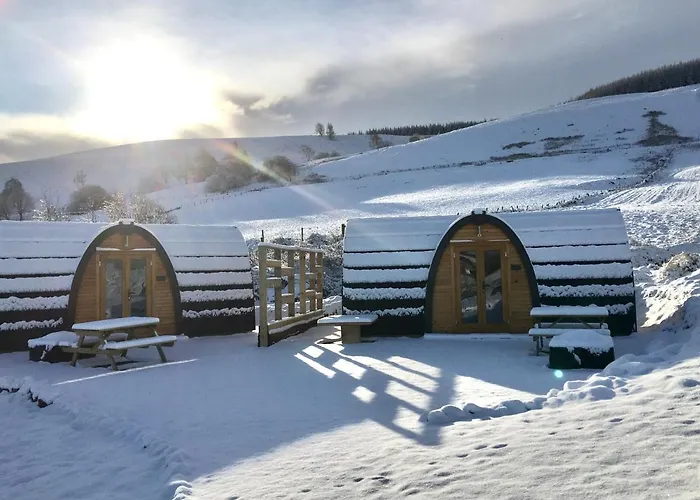 Clova Pod, Kilry Eco Pods Hotel Blairgowrie and Rattray, United Kingdom