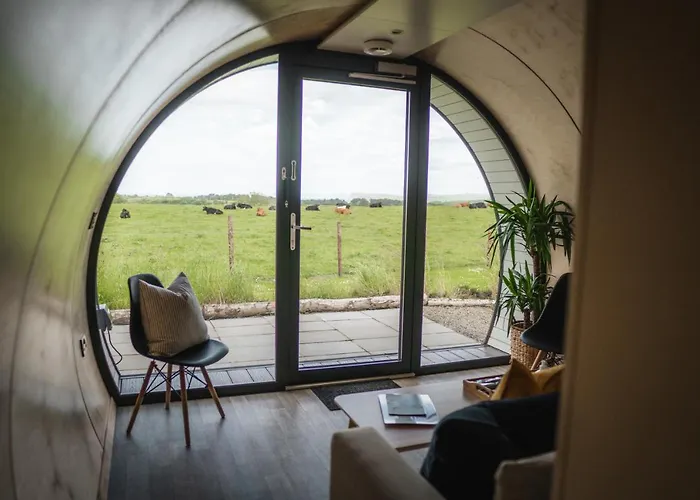 Black Knowe, Luxury Glamping Pods, Ballycastle