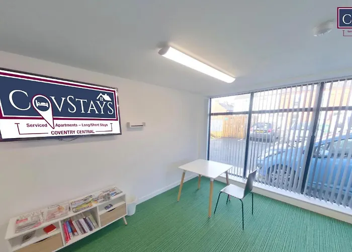 Signature House - Contemporary Studios In Coventry City Centre, Free Parking, By Covstays, United Kingdom