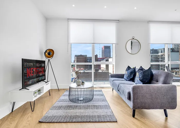 Pluxa Nero Deluxe - City Bliss 2Bath, Walk To Transit Μπέρμιγχαμ, Ηνωμένο Βασίλειο