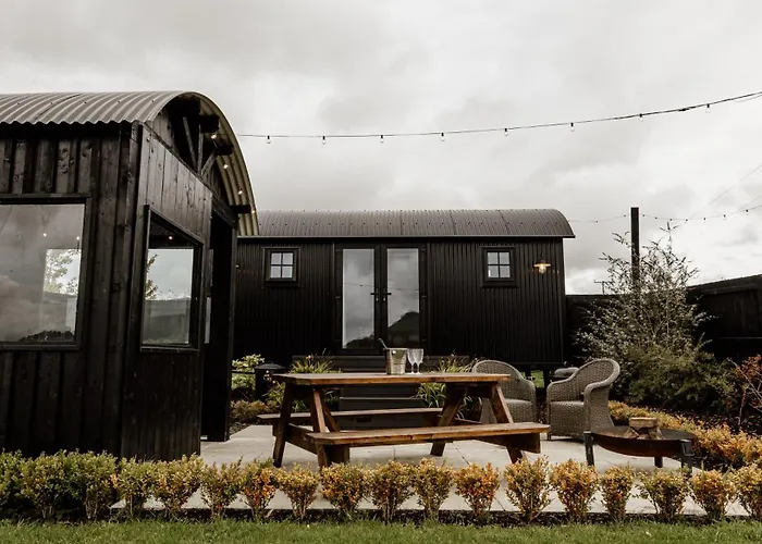 Shepherds Huts At Ballyness Farm