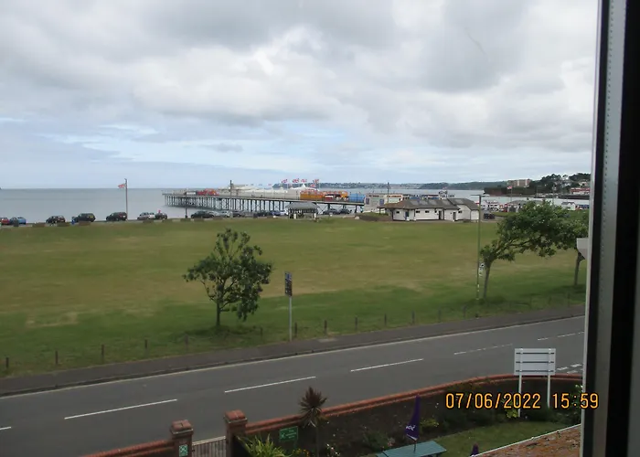 Sefton Lodge Seafront ,Panoramic Sea View Ensuite Balcony Rooms Available, Guest Garden Paignton, United Kingdom