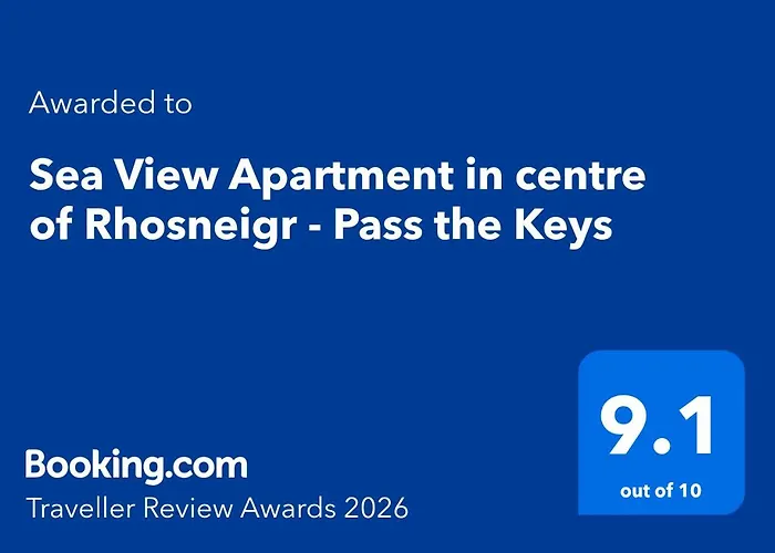 Sea View In Centre Of Rhosneigr - Pass The Keys