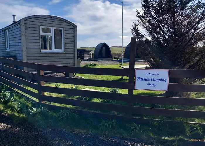 Hillside Camping Pods