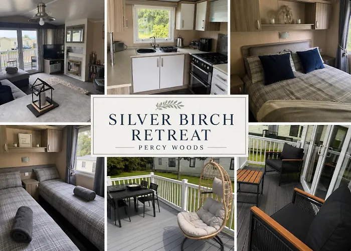 Silver Birch Retreat - Percy Woods Country Retreat With 18 Hole Free Golf