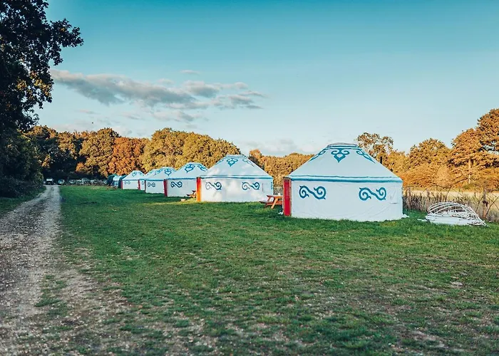 Plush Tents Yurt Village